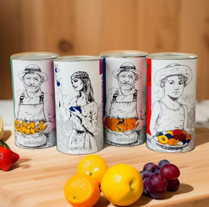 Оптовая торговля изготовленные на заказ переработанные пищевые цилиндрические контейнеры для чая с вкладышами из бумажной трубки упаковочный цилиндр для чайной трубки с металлической крышкой