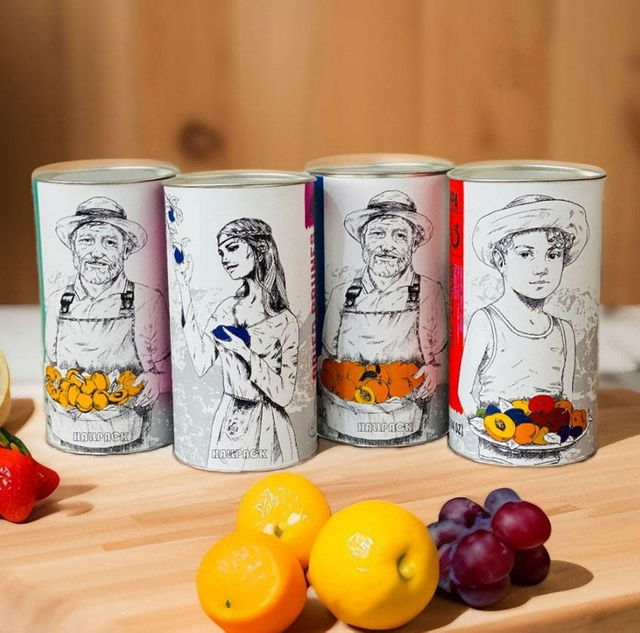 Оптовая торговля изготовленные на заказ переработанные пищевые цилиндрические контейнеры для чая с вкладышами из бумажной трубки упаковочный цилиндр для чайной трубки с металлической крышкой