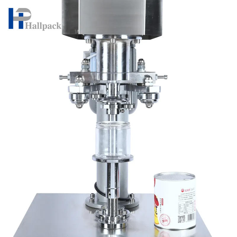 Китайский новый продукт для запайки, автоматическая вертикальная машина для запечатывания банок из нержавеющей стали