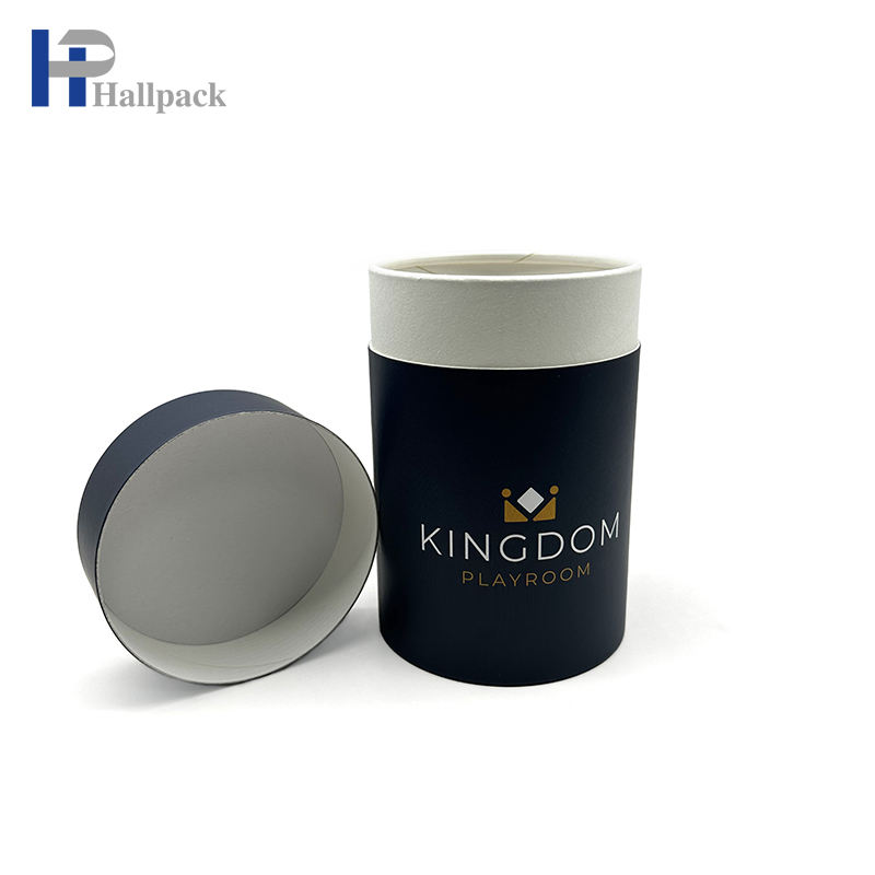 Заводская цена Custom Food Круглая упаковка Картонная бумага Цилиндр Упаковка Бумажная трубка