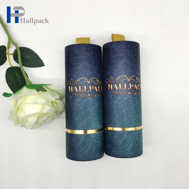 Эко-дружественная полноцветная бумажная трубка косметической бутылки эфирного масла бумажная трубка