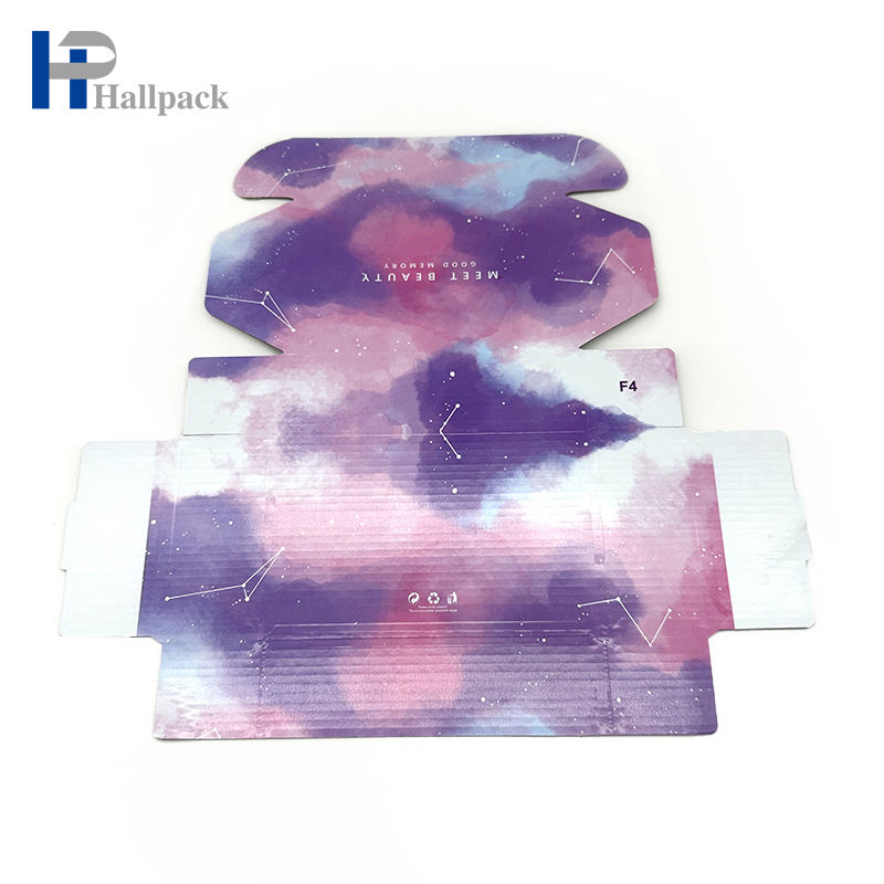 Бумажная коробка цвета радуги Эко бумаги искусства OEM изготовленная на заказ дружелюбная упаковывая