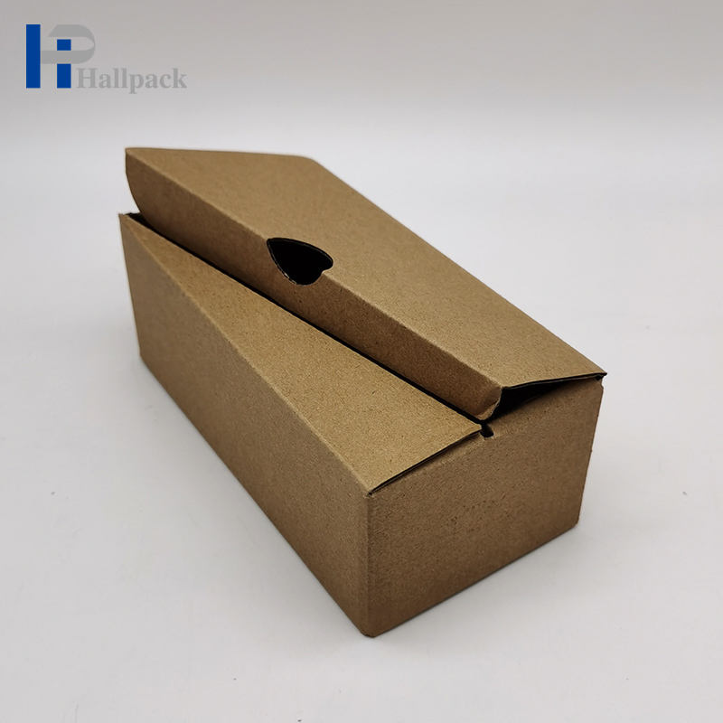 Изготовленная на заказ картонная коробка из гофрированной бумаги из крафт-бумаги напечатанная упаковочная коробка