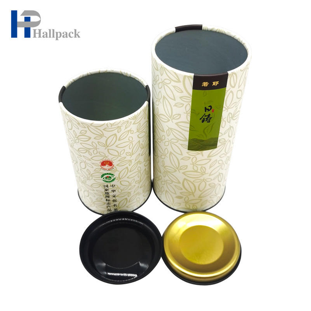 Картонная бумажная трубка для консервирования пищевых продуктов, бумажная трубка с металлической крышкой