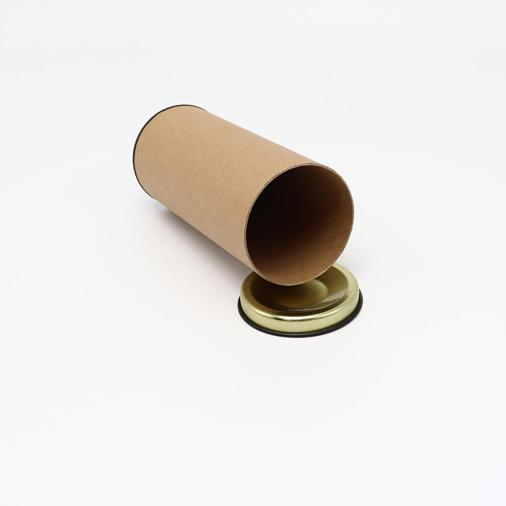 Картон качества еды дизайна Эко дружелюбный подгонянный упаковал круглый пакет коробки трубки для чая кофе