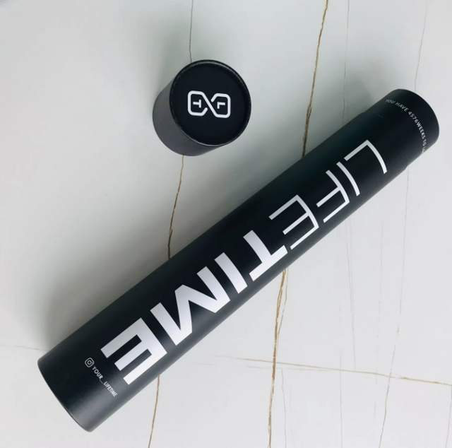 Индивидуальные трубки из пищевой крафт-бумаги, упаковочная картонная почтовая трубка, круглая цилиндрическая бумажная трубка