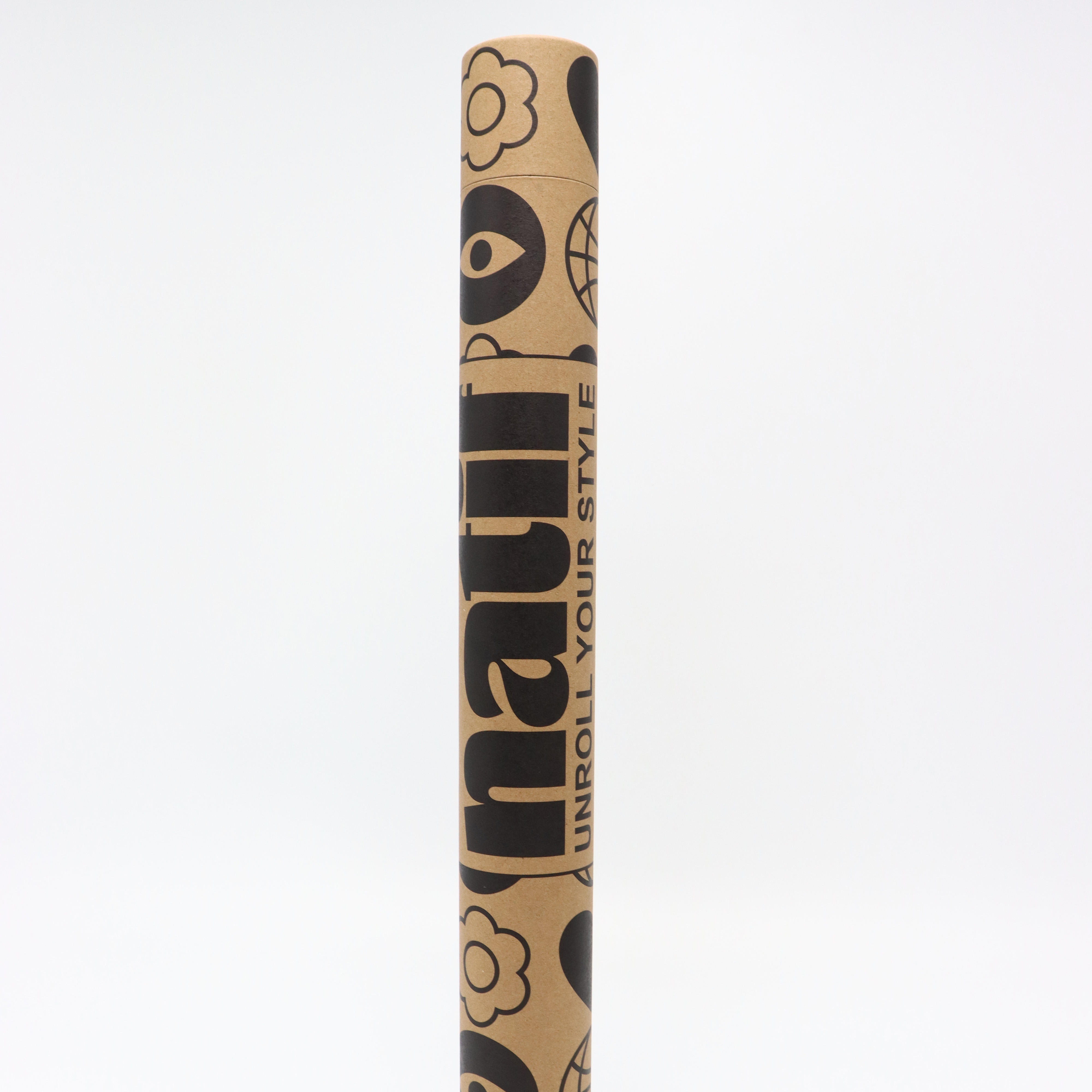 Биоразлагаемая бумага может роликовая бумажная трубка с печатным шариковым цилиндром из крафт-бумаги