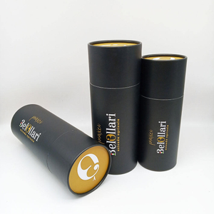 Экологичный плакат из крафт-картона, индивидуальный бумажный контейнер для почтовой рассылки бумажных трубок