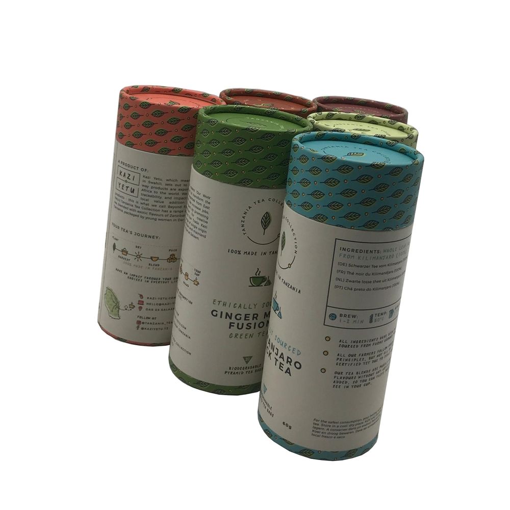 Высококачественная коробка, биоразлагаемая упаковка, контейнер для палочек, бумажная трубка, пищевой OEM, круглый картон, гуандун, Китай, по индивидуальному заказу