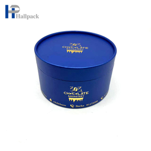 Пищевая бумажная трубка Канистра Картонная упаковка Шоколадная бумажная трубка