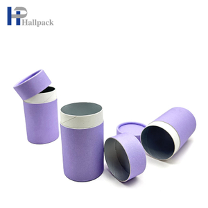 Изготовленная на заказ биоразлагаемая алюминиевая фольга, картонная круглая коробка, пищевая бумажная упаковка для туб, упаковка для чая, кофе, печенья, бумажная упаковка