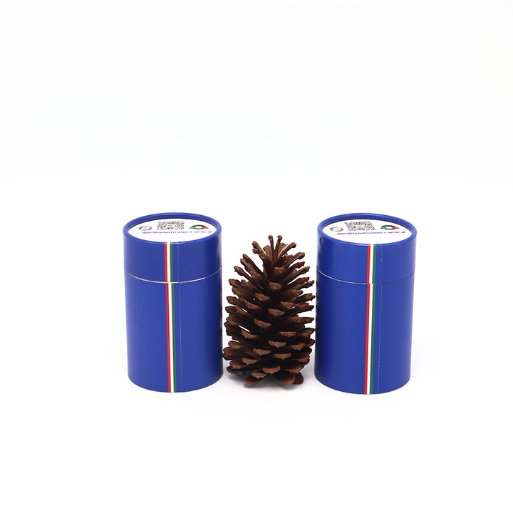 Изготовленная на заказ роскошная биоразлагаемая косметическая картонная цилиндрическая коробка с исчезающей печатью, бумажная упаковка для туб для флакона духов