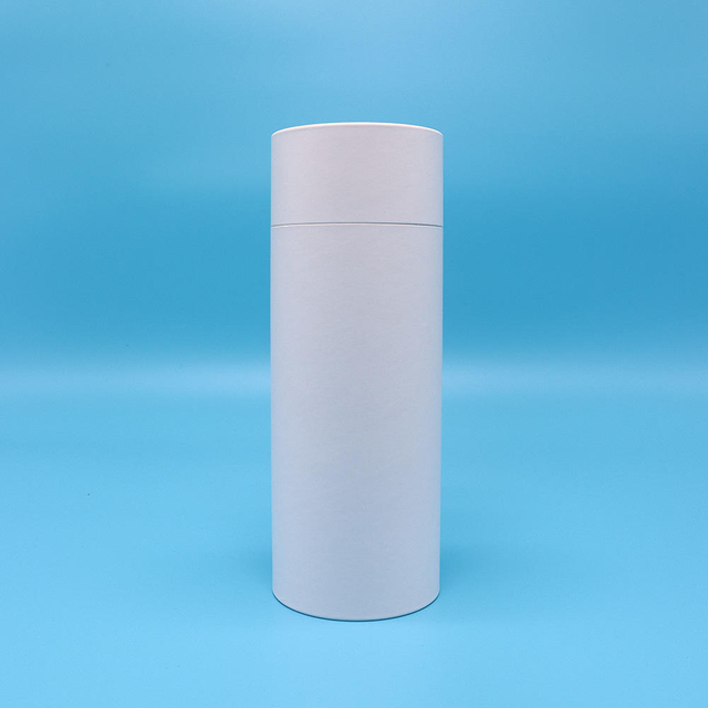 Индивидуальная печать, упаковка для пищевых продуктов, картонная цилиндрическая коробка, упаковка для орехов, кофе, чая, бумажная туба, упаковка, белая