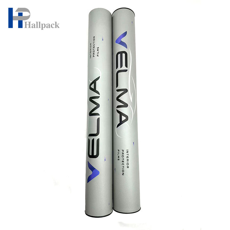 Изготовленная на заказ упаковка трубки бумаги картонной коробки цилиндра Эко дружелюбная для художественной печати светокопии обоев