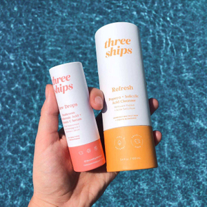 Дизайнерская цилиндрическая коробка, косметические эфирные масла, бутылка для ухода за кожей, картонная круглая упаковочная коробка для бумажных трубок на заказ, для потери мощности