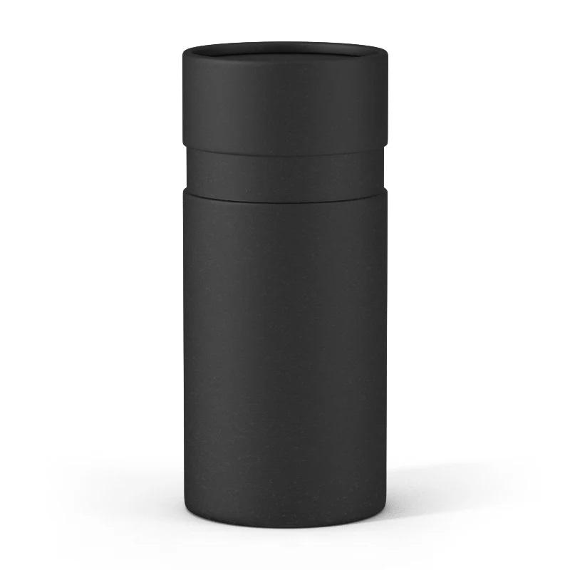 Изготовленный на заказ перерабатываемый картонный крем с круглым цилиндром, биоразлагаемая крафт-косметическая банка, упаковочная бумажная туба, коробка