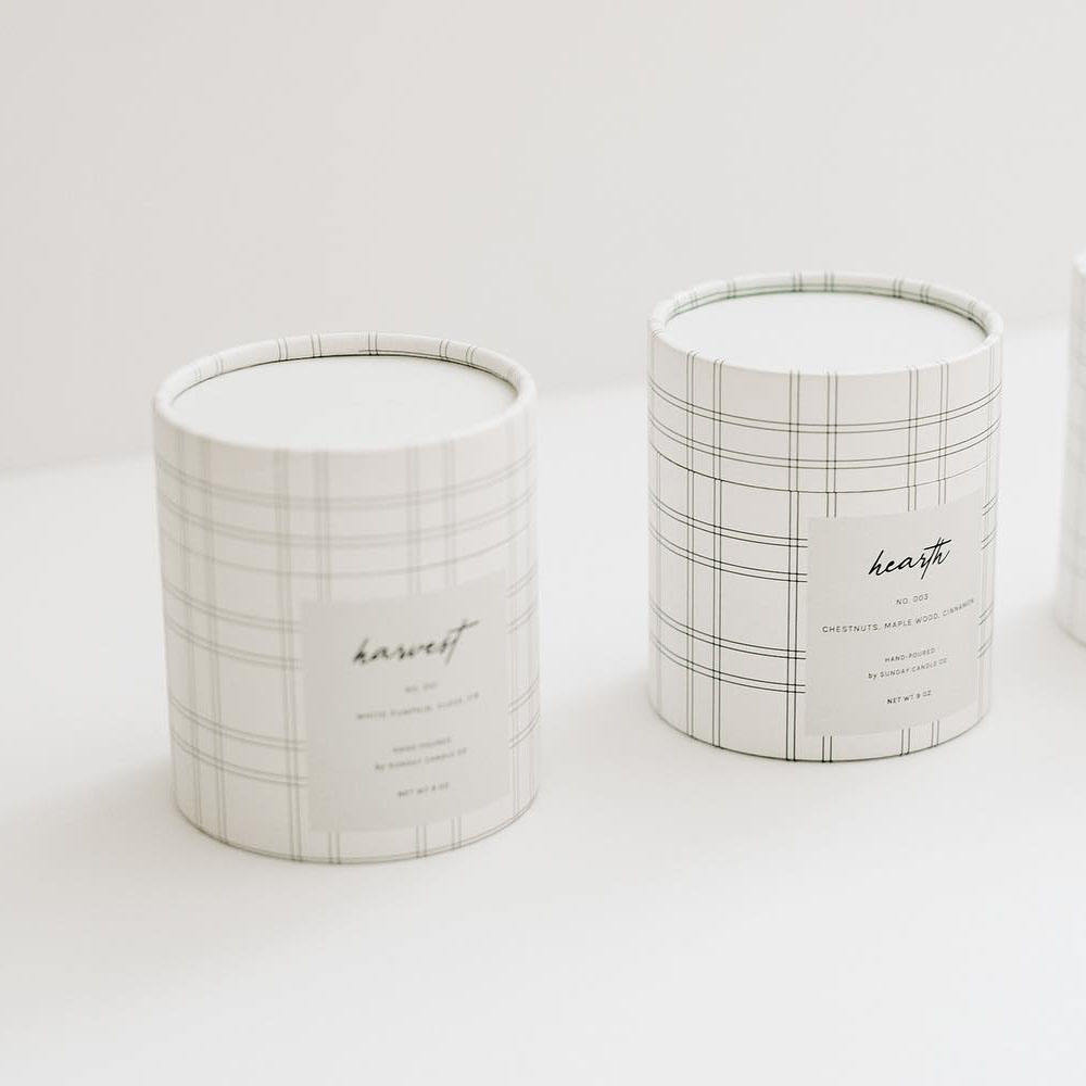 Оптовая индивидуальная печатная упаковка и коробка для бумажной трубки свечи цилиндра с логотипом