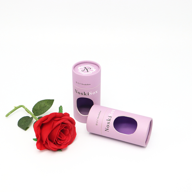 Производитель круглых пустых крафт-цилиндров для рукоделия, упаковка трубок из рулонной бумаги, контейнер для трубок с окном