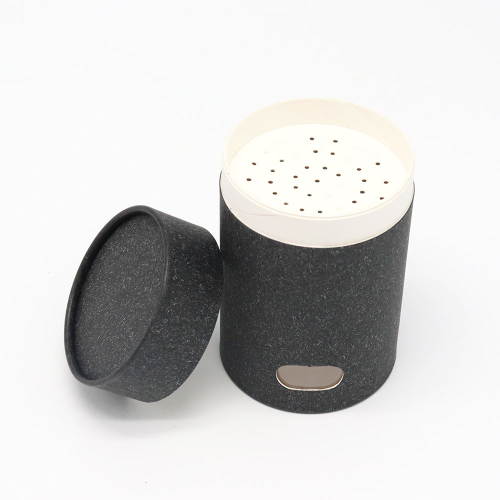 Бумажной просеивающей трубкой сплетенные бумажной текстурой картонные трубки для порошковой еды