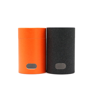 Бумажной просеивающей трубкой сплетенные бумажной текстурой картонные трубки для порошковой еды