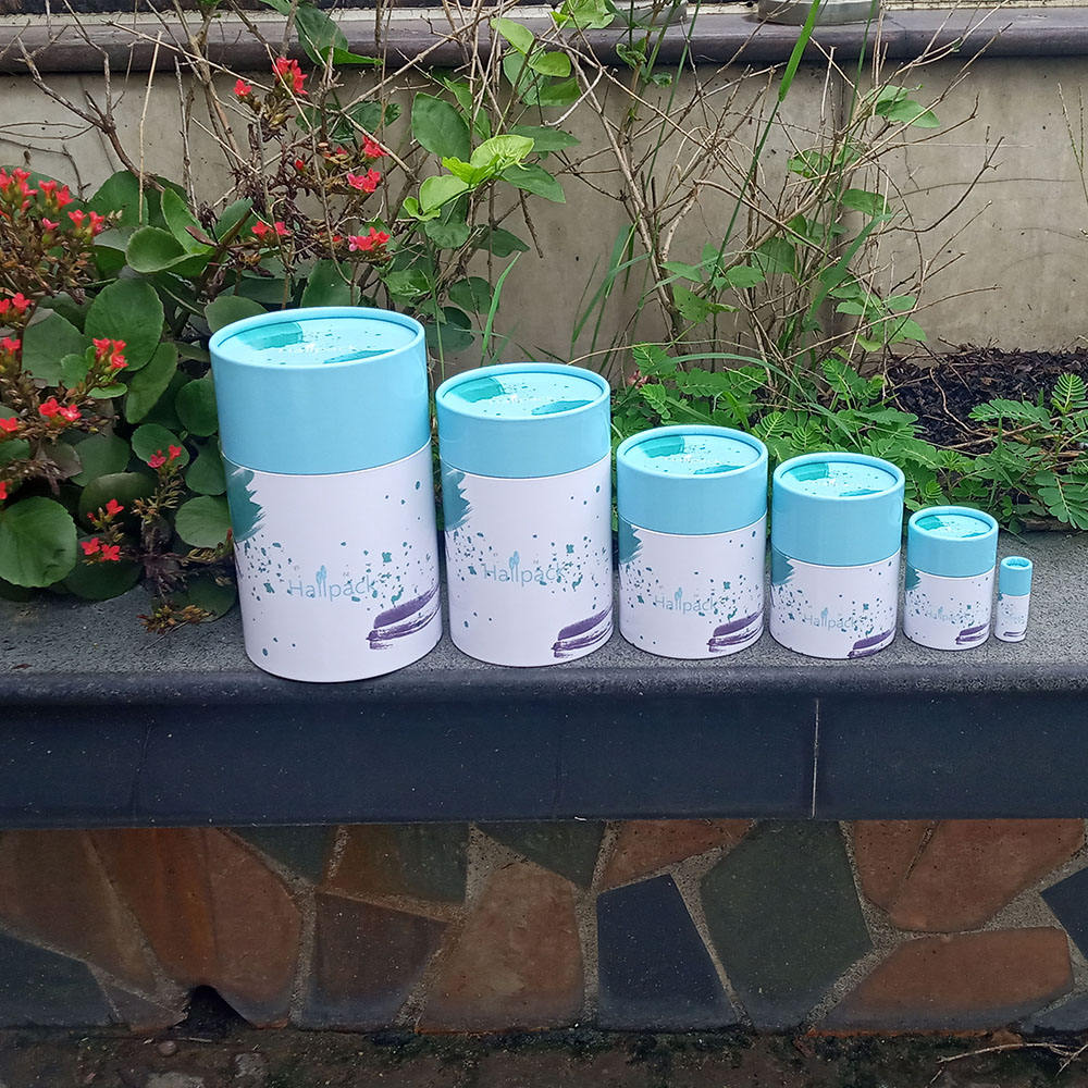 Тубы из крафт-бумаги, упаковка бумажных коробок пуш-ап в картонном стиле для чая, хранения и презентации чая