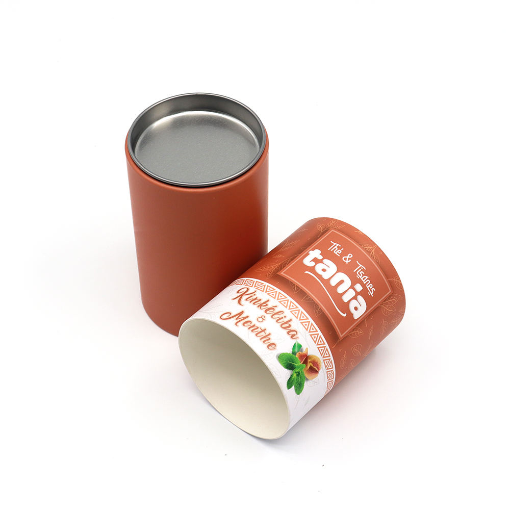 Биоразлагаемая алюминиевая фольга, пищевой коллагеновый грибной порошок, картонная упаковка, цилиндрическая коробка, бумажная трубка для пряного печенья