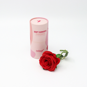 Изготовленная на заказ роскошная биоразлагаемая косметическая картонная цилиндрическая коробка, бумажная упаковка для флаконов духов