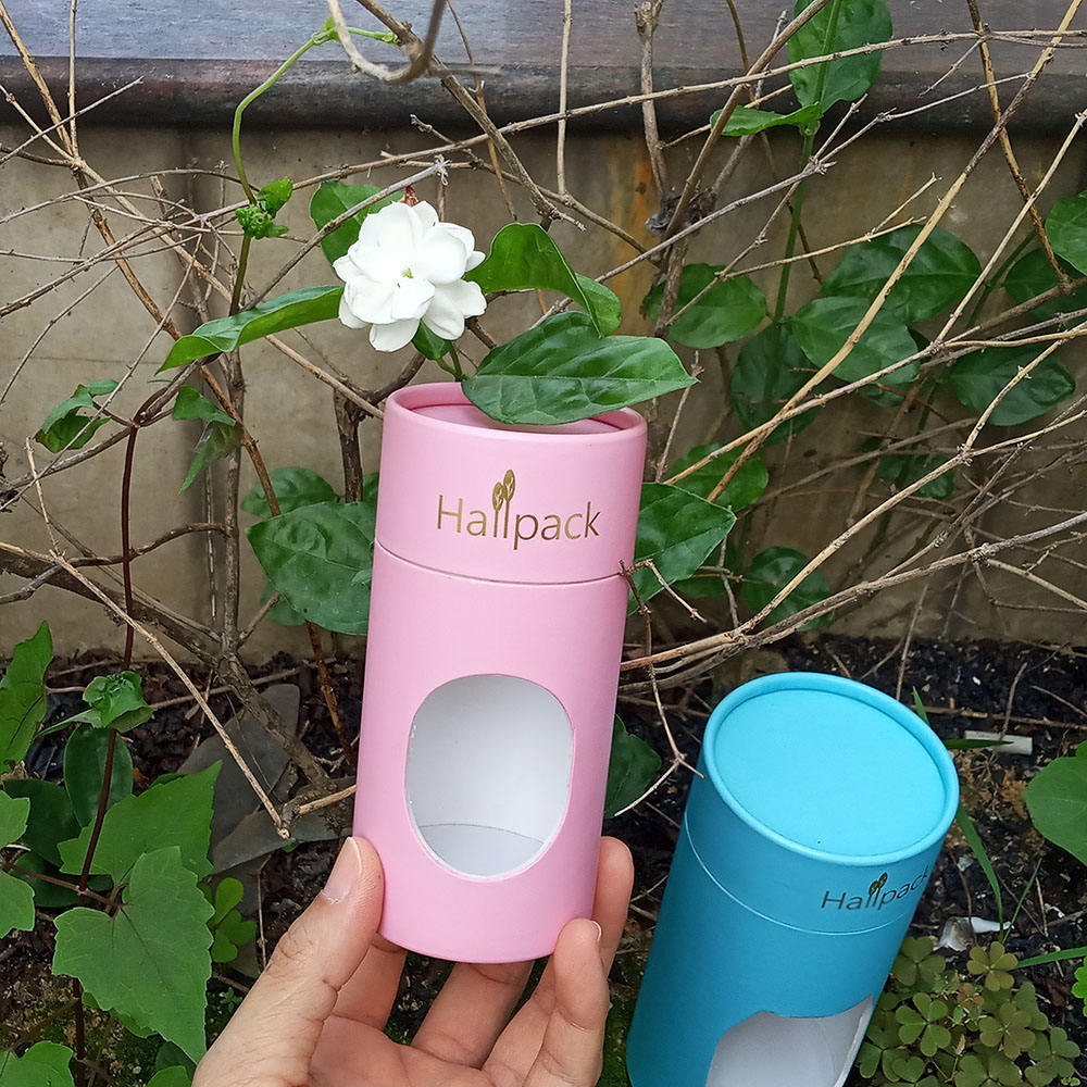 Изготовленные на заказ круглые пустые бумажные тубы, упаковочные свечи, биоразлагаемые крафт-ткани, оконные цилиндры для свечей