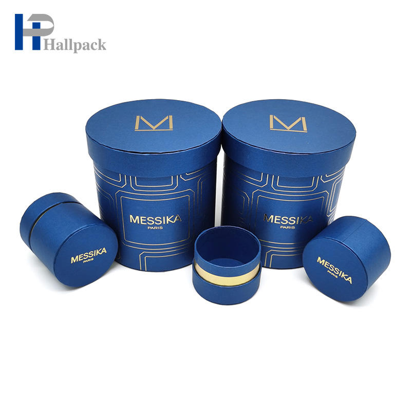 Оптовая торговля крафт-бумага с круглым сердечником с плоской крышкой и круглой бумажной трубкой