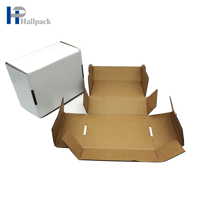 Картонная одежда с логотипом, упаковывающая коробку из крафт-бумаги для самолета