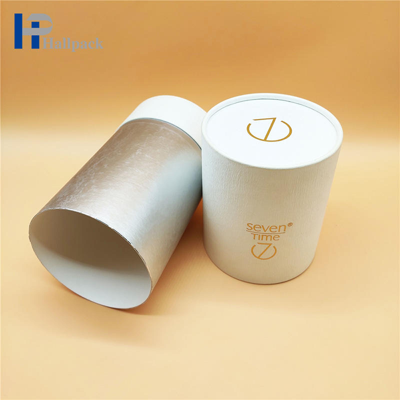 Круглая биоразлагаемая упаковка бумажная трубка контейнера для чая Крафт ручки для бальзама для губ