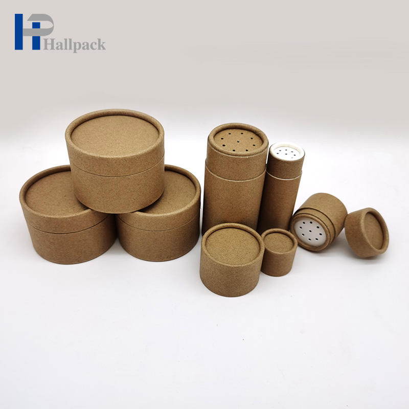 Бумажной просеивающей трубкой сплетенные трубкой бумажные трубки текстуры повторно использованные картонные трубки для порошковой еды