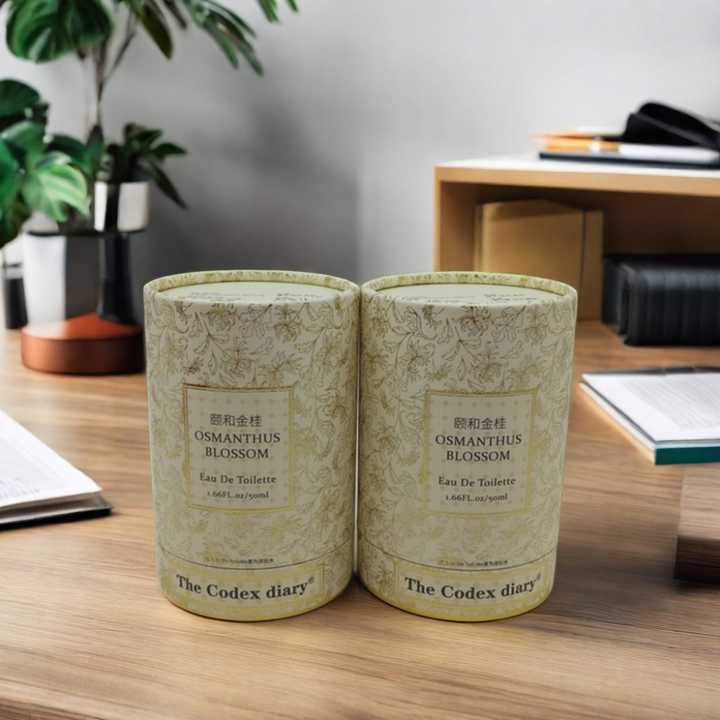 Пищевая печатная цилиндрическая упаковочная коробка с жестким логотипом на заказ, картонные, чайные, круглые тубы из крафт-бумаги