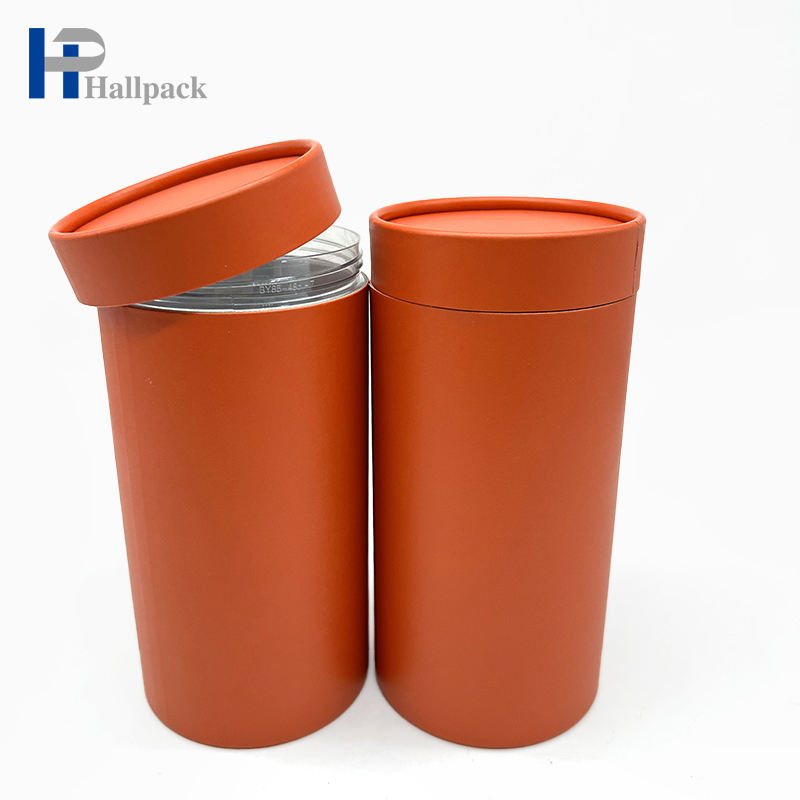 Крышка извива Эко дружелюбная пустая, построенная в бумажной трубке цилиндра пластиковой бутылки