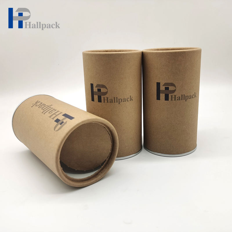 Упаковка крышки бумажной трубки цвета защиты окружающей среды изготовленной на заказ легкая вытягивая