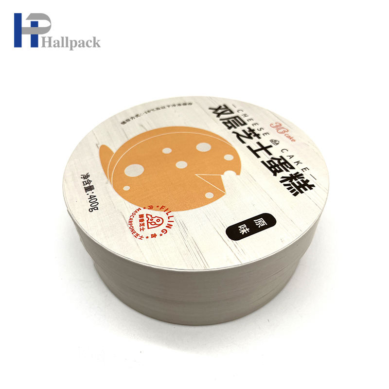 Портативный круглый косметический ореховый бальзам бумажный тюбик из пергамина с бумажной крышкой бумажный тюбик