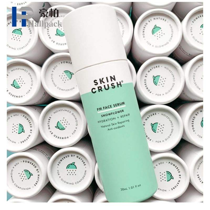 Роскошная косметическая косметика и продукты по уходу за кожей картонная бумага упаковывая круглую коробку трубки