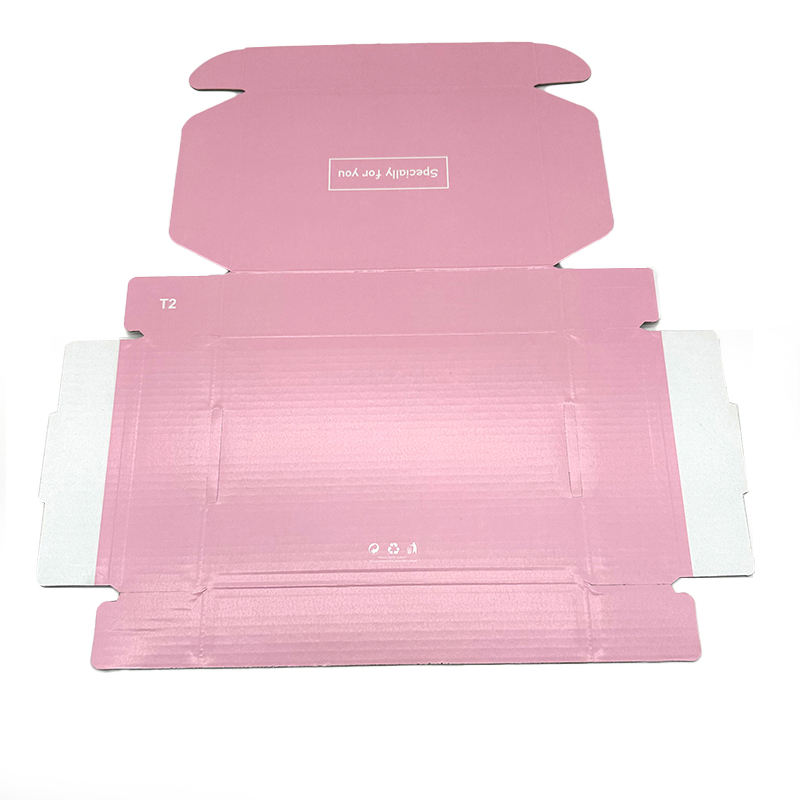 Оптовый индивидуальный логотип Pink Bule Подарочная упаковка Бумажная картонная коробка