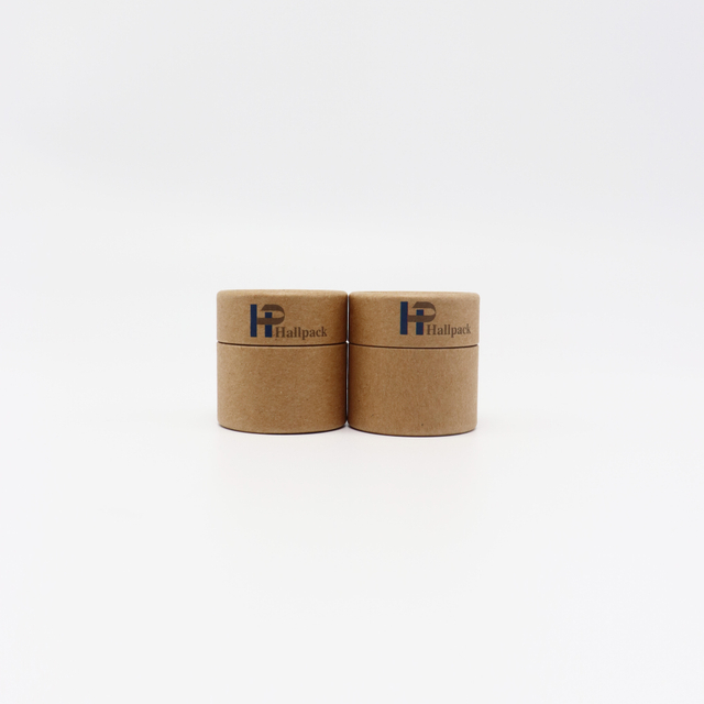 Экологически чистые косметические картонные пустые контейнеры Бумажные тубы Упаковочные банки для упаковки сыпучего порошка масла ши