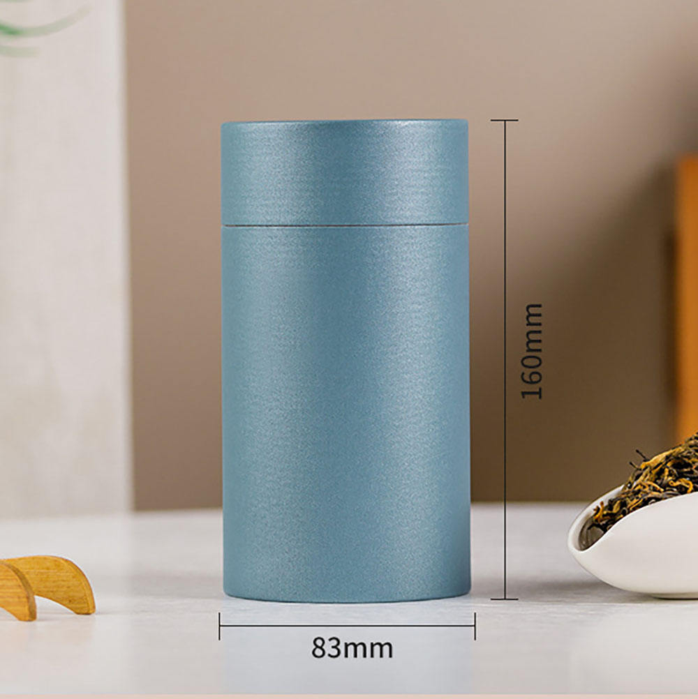 Печать на заказ, упаковка для пищевых продуктов, картонная цилиндрическая коробка, упаковка, гайки, упаковка для бумажных трубок для кофе