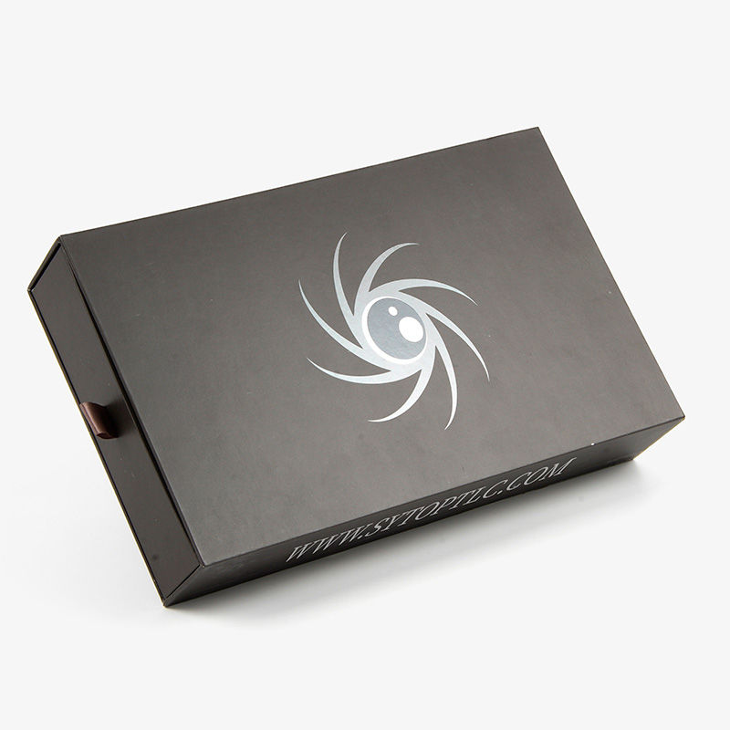 Оптовая продажа, печатная ручная работа, роскошная жесткая бумага, картон, черная простая пустая подарочная коробка с магнитной застежкой