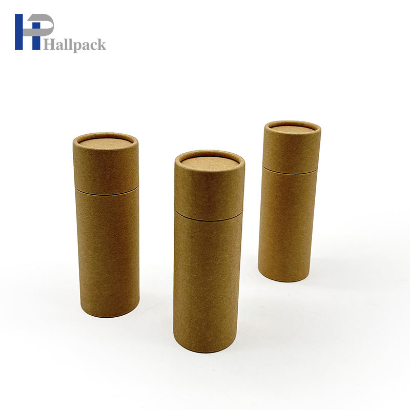 Трубка из картона Крафт оптовой продажи фабрики экологически дружелюбная бумажная для бальзама для губ 105Г