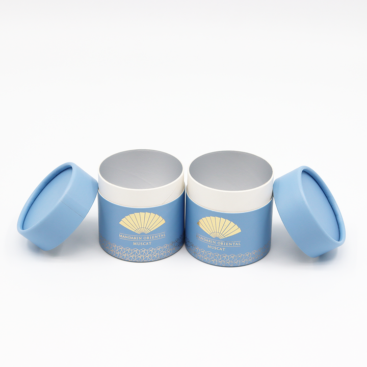 Упаковка трубки картонной коробки цилиндра качества еды Эко дружелюбная изготовленная на заказ бумажная для чая кофе сухого молока