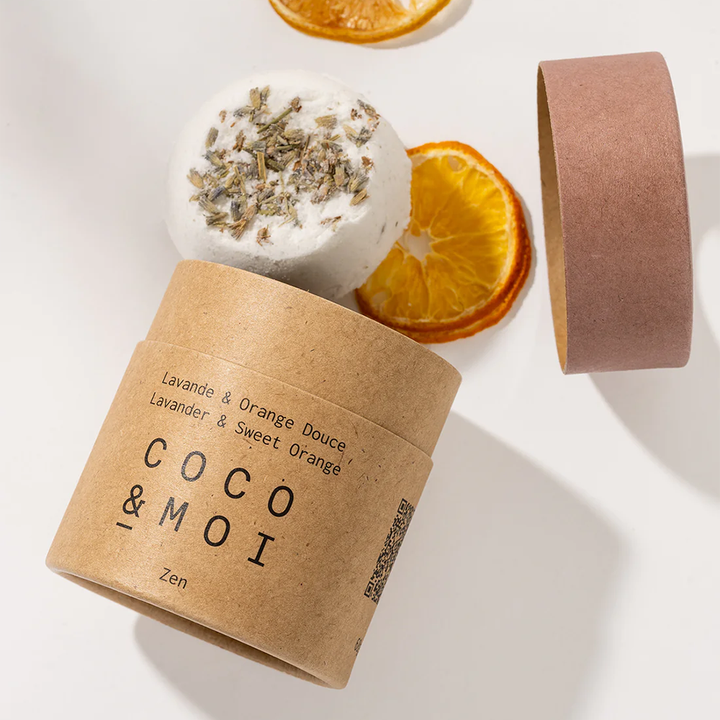 Биоразлагаемая 100% пластиковая цилиндрическая коробка из крафт-бумаги, изготовленная по индивидуальному заказу для мыльной свечи, эфирных масел, упаковка в бумажные тубы