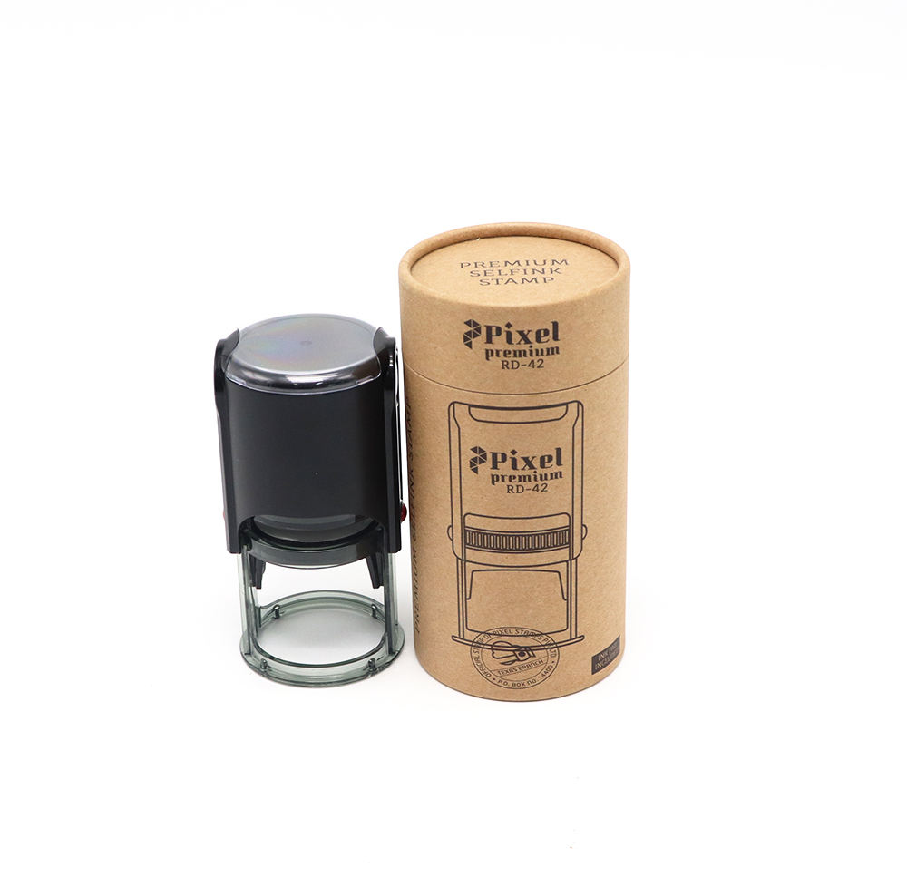 Биоразлагаемый цилиндр из крафт-бумаги Канцелярские товары Уплотнение Шариковая ручка Полотенце Бумажный тубус Упаковка, используемая для упаковки предметов повседневного спроса