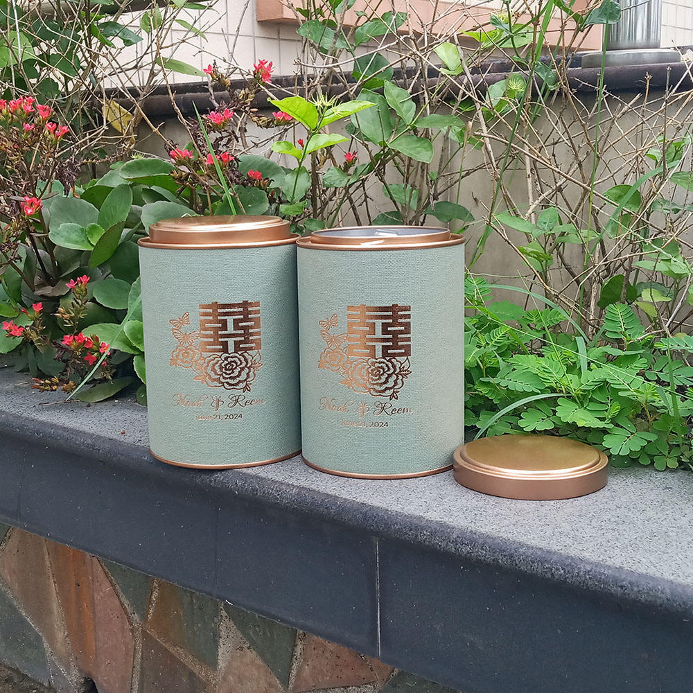 Круглый цилиндр с принтом на заказ, картонные контейнеры для хранения, металлическая крышка для кофе, чая, упаковка для пищевых продуктов, бумажный круглый цилиндр