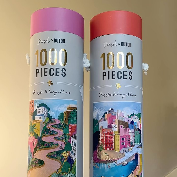 Индивидуальная печать, круглая коробка для туб, экологически чистая упаковка из крафт-бумаги для свечей, модная головоломка, картонная туба для рукоделия