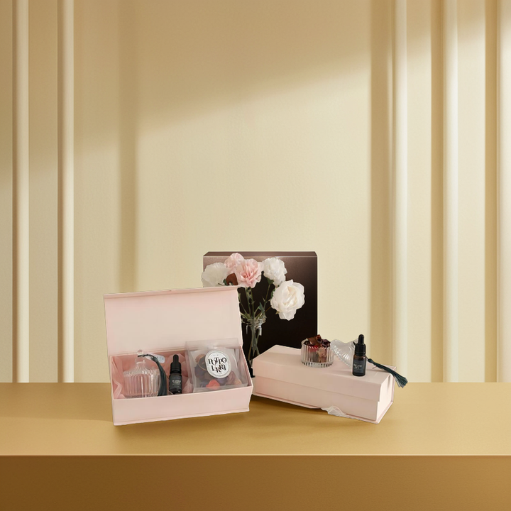 Горячая продажа роскошная индивидуальная конструкция квадратной упаковки бумажная коробка