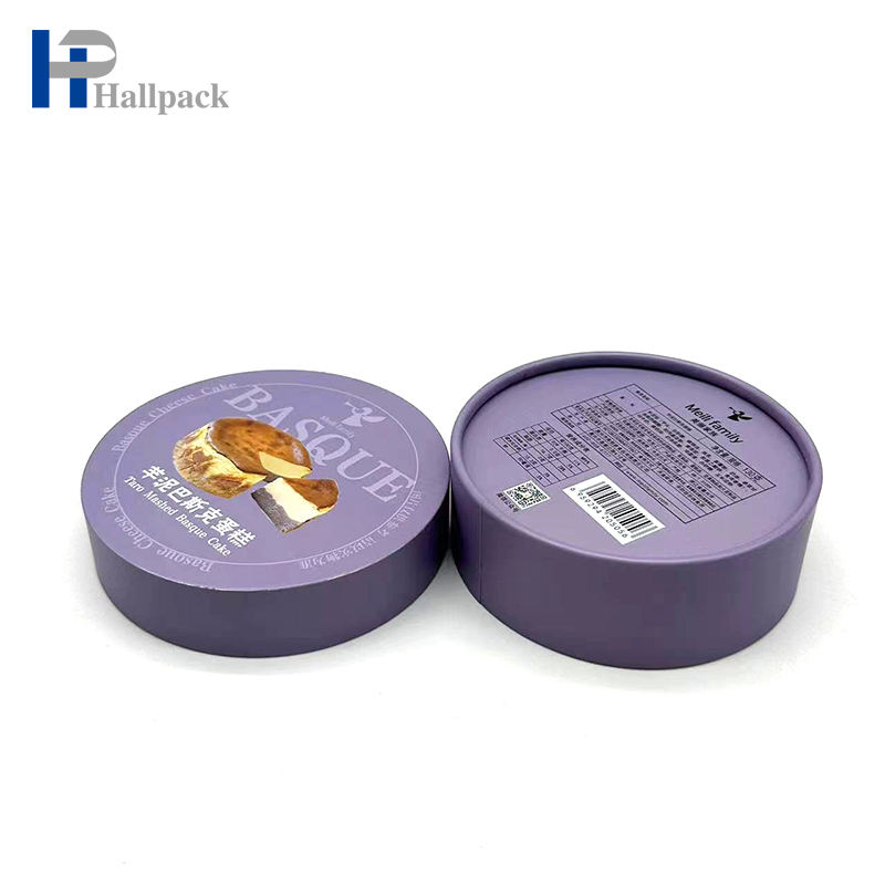 Производитель пищевой биоразлагаемой круглой упаковки для торта бумажной трубки