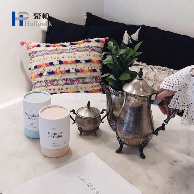 Бумажная упаковочная трубка для чая/еды